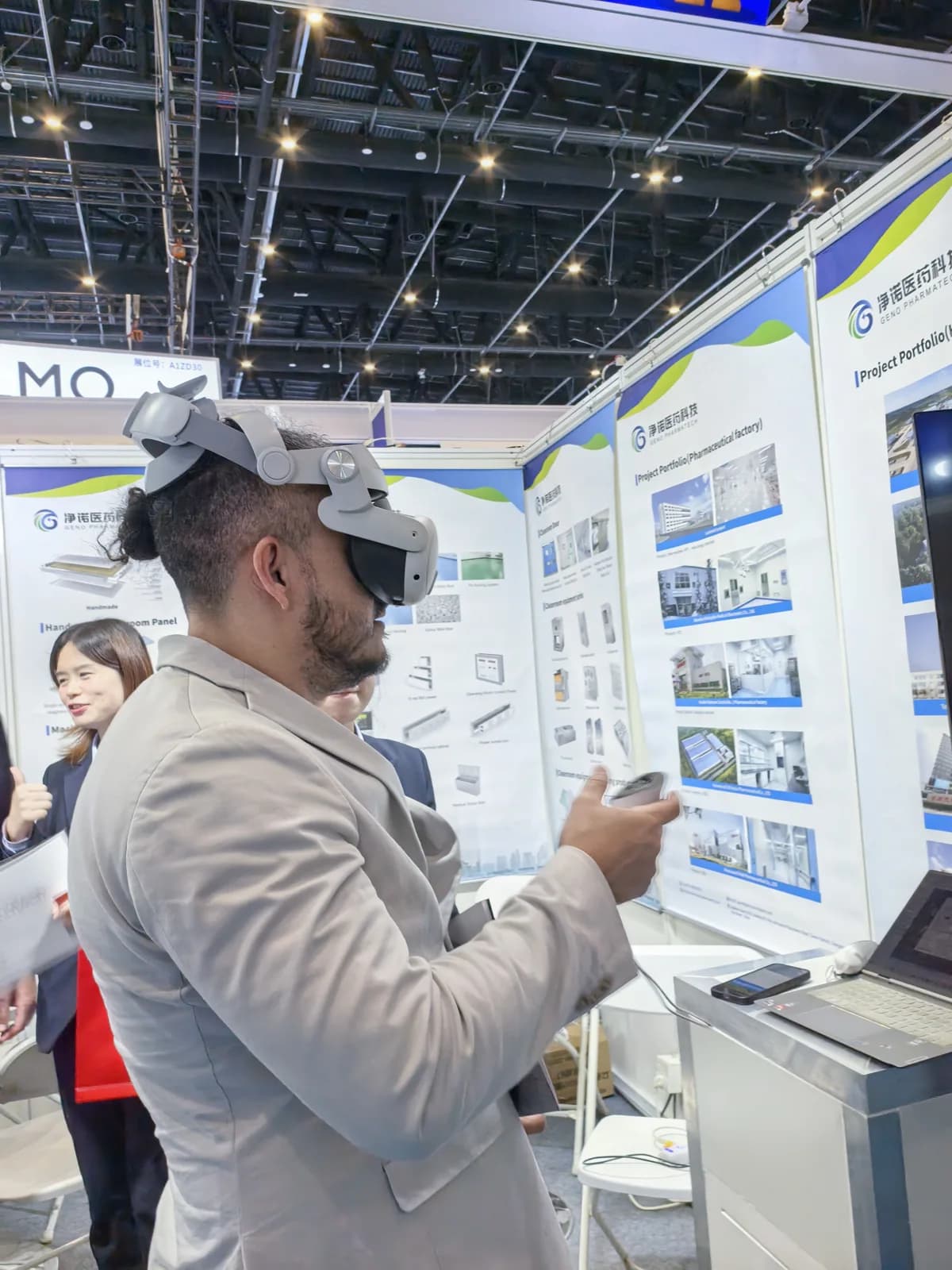 VR technology demonstration